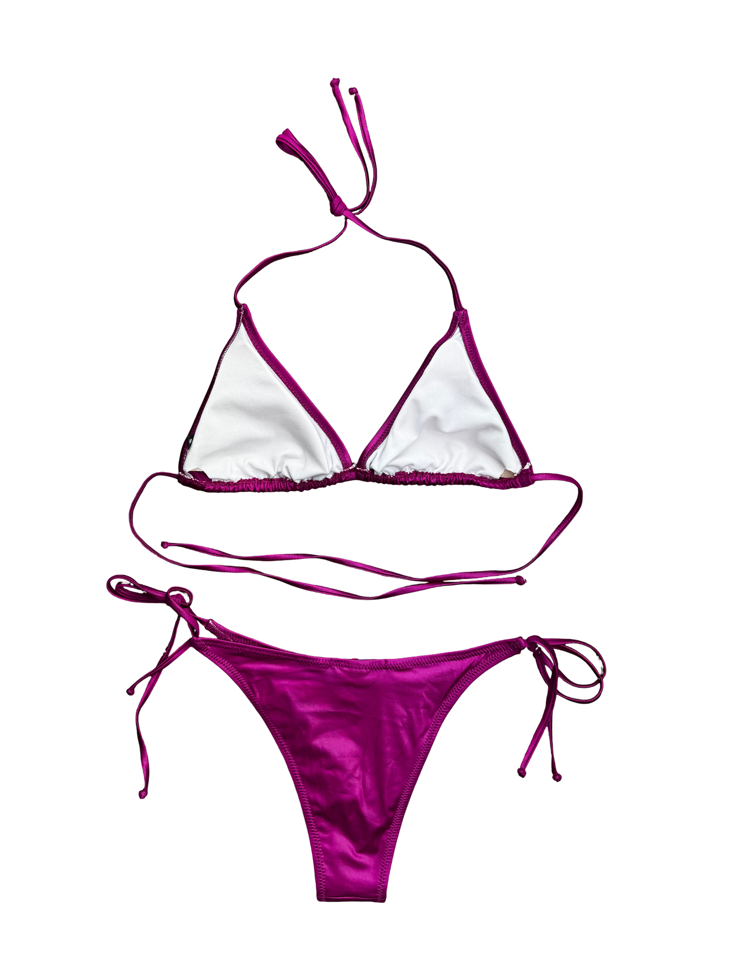 Electric Tide Bikini – Fuchsia Glow