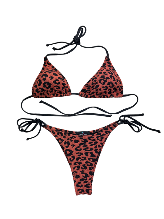 Savage Flame Bikini – Ember Leopard