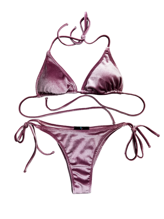 Velvet Dusk Bikini – Mauve Mirage