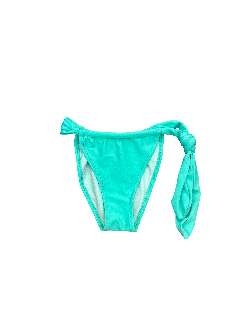 Ocean Breeze Blue Side-Tie Bikini Bottom