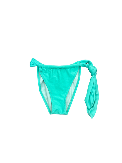 Ocean Breeze Blue Side-Tie Bikini Bottom