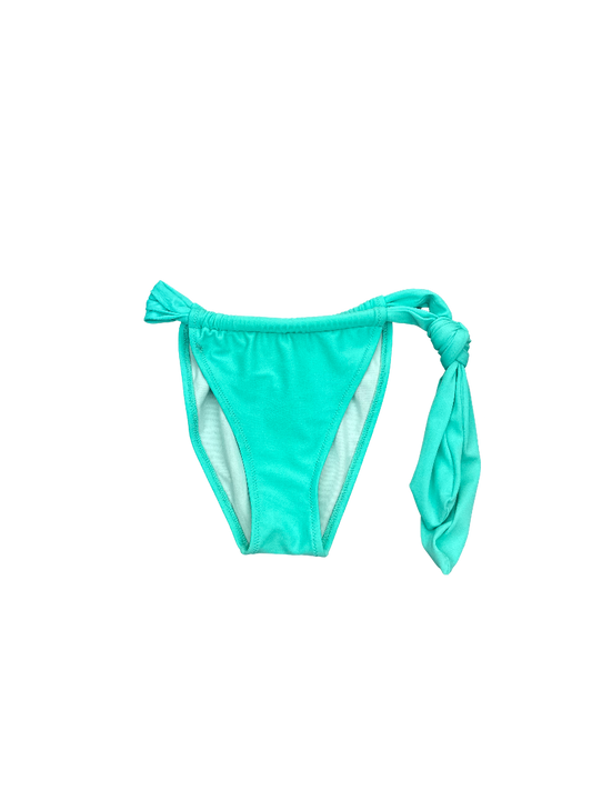 Ocean Breeze Blue Side-Tie Bikini Bottom