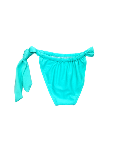 Ocean Breeze Blue Side-Tie Bikini Bottom