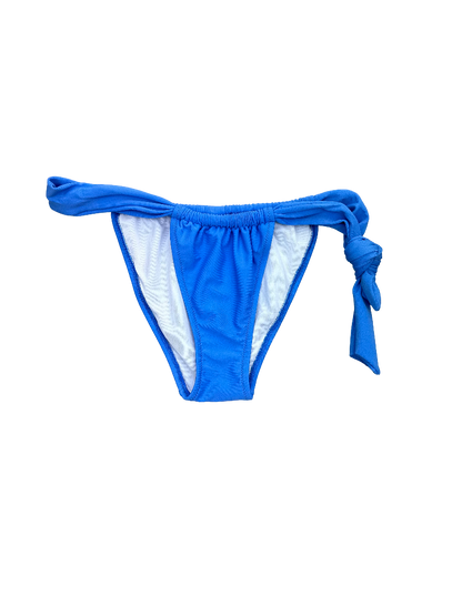 Electric Blue Side-Tie Bikini Bottoms