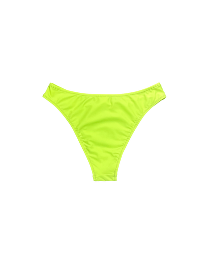 Neon Lime Bikini Bottoms